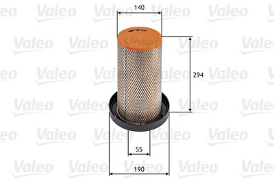 Filtr powietrza VALEO 585637 produkt