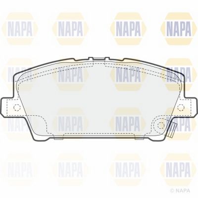 Brake Pad Set NAPA NBP1011