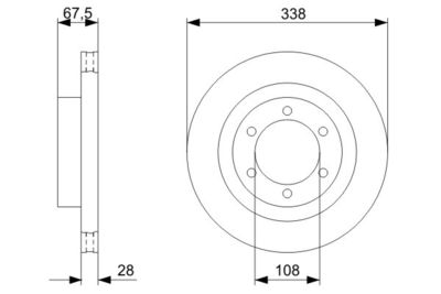 Brake Disc 0 986 479 304