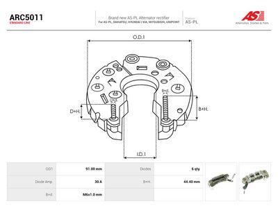 Likeretter, dynamo AS-PL ARC5011