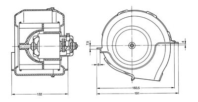 ELECTROMOTOR VENTILATIE INTERIOARA BOSCH 0130063804 5