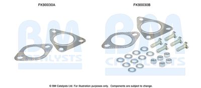 Монтажный комплект, катализатор BM CATALYSTS FK90030 для ROVER 200