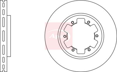APEC Brake Disc DSK772