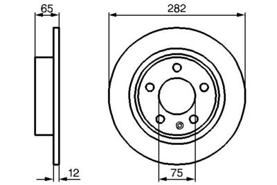 DISC FRANA BOSCH 0986478891