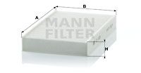 Filter, Innenraumluft MANN-FILTER CU 1629
