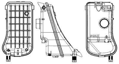 VAS DE EXPANSIUNE RACIRE MAHLE CRT11000S