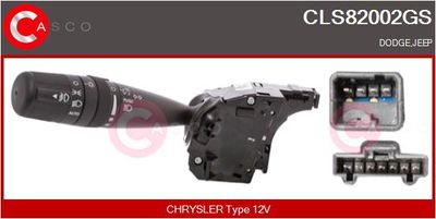 Выключатель на рулевой колонке CASCO CLS82002GS для DODGE AVENGER
