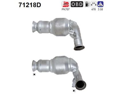 Katalizator AS 71218D