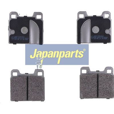 JAPANPARTS Stabdžių trinkelių rinkinys, diskinis stabdys