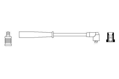 Провод зажигания BOSCH 0 986 356 094 для RELIANT SCIMITAR