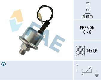 SENSOR ÖLDRUCK FAE 14550