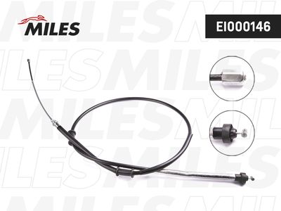 Тросик, cтояночный тормоз MILES EI000146 для FIAT DOBLO