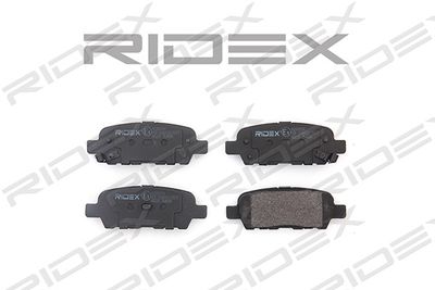 Комплект тормозных колодок, дисковый тормоз RIDEX 402B0054 для INFINITI M45