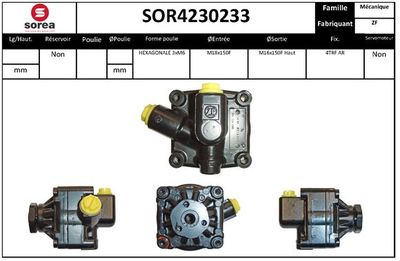 POMPA HIDRAULICA SISTEM DE DIRECTIE EAI SOR4230233