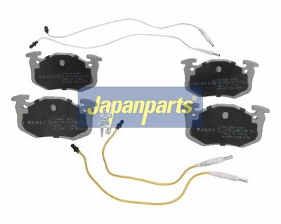 JAPANPARTS Stabdžių trinkelių rinkinys, diskinis stabdys