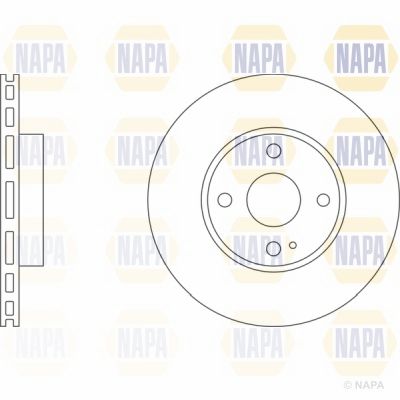 Brake Disc NAPA PBD8710