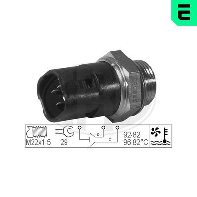 COMUTATOR TEMPERATURA VENTILATOR RADIATOR