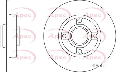 Brake Disc APEC DSK2288