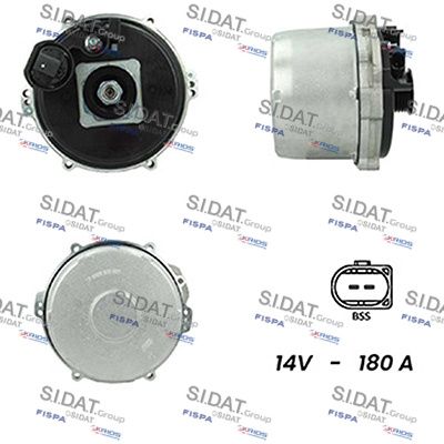 SIDAT A12BH0379A2 Генератор  для BMW (Бмв)
