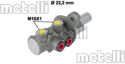 METELLI 05-0730 Ремкомплект тормозного цилиндра  для FIAT QUBO (Фиат Qубо)