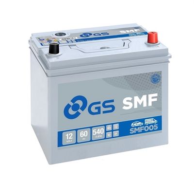 Стартерная аккумуляторная батарея GS SMF005 для ISUZU IMPULSE