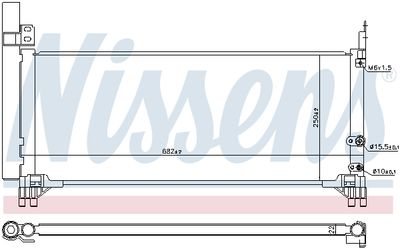 CONDENSATOR CLIMATIZARE NISSENS 941221 5