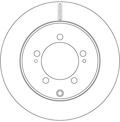 BREMSSCHEIBE TRW DF6274 1