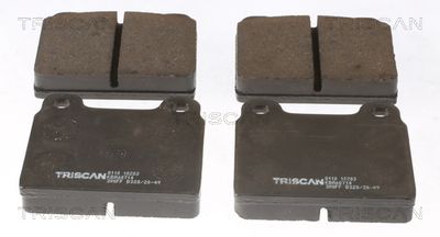 Комплект тормозных колодок, дисковый тормоз TRISCAN 8110 10203 для MERCEDES-BENZ HECKFLOSSE