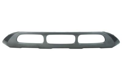 Afdekking voor grille Voor (plastic, grijs) past: CITROEN C3 AIRCROSS 06.17-12.20
