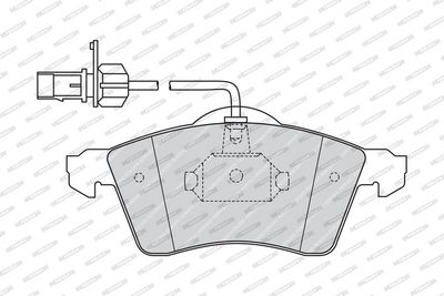 BREMSBELAGSATZ SCHEIBENBREMSE
