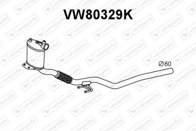 Катализатор VENEPORTE VW80329K для VW TIGUAN