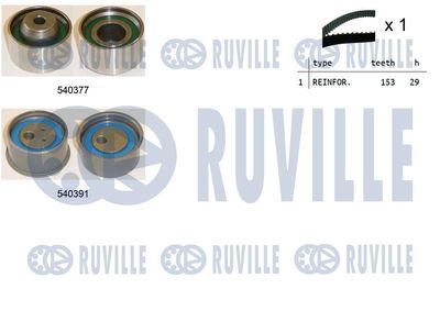 Комплект ремня ГРМ RUVILLE 550436 для MITSUBISHI OUTLANDER