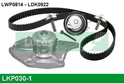 Pompa wodna + zestaw paska rozrządu LUCAS LKP030-1
