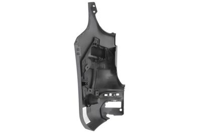 Bumper hoek Achter Rechts (met basiscoating versie met achterdeur, voor het schilderen) past: RENAULT KANGOO III 01.21-