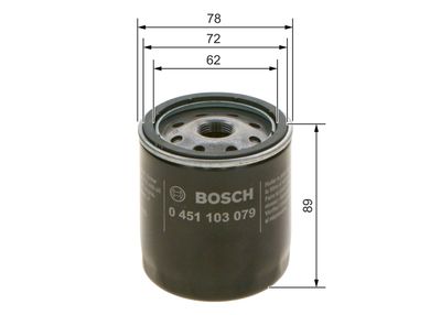 FILTRU ULEI BOSCH 0451103079 4