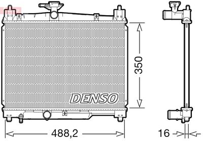 DENSO Kühler, Motorkühlung