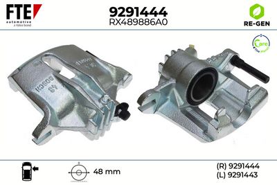 ETRIER FRANA FTE 9291444