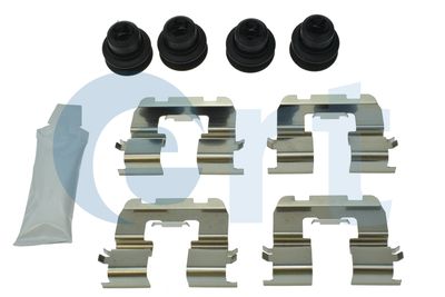 Комплектующие, колодки дискового тормоза ERT 420388 для FIAT TIPO