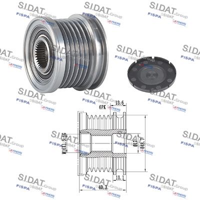 механизъм за свободен ход на генератор SIDAT 455070