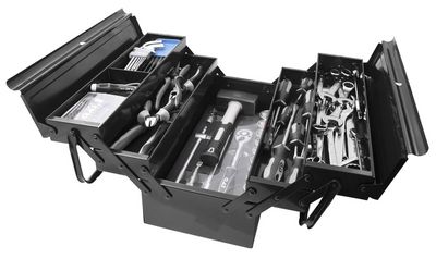 BOITE A OUTILS METAL (107 PCS)