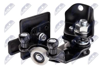 Ritinėlio kreiptuvas, atstumiamos durys