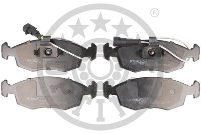 Комплект тормозных колодок, дисковый тормоз OPTIMAL BP-12124 для FIAT PALIO