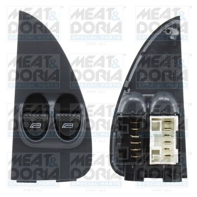 MEAT & DORIA 26616 Кнопка стеклоподьемника для FIAT STRADA