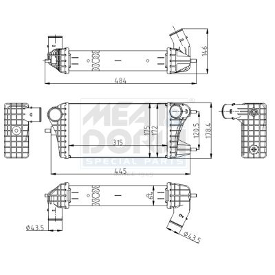 INTERCOOLER COMPRESOR
