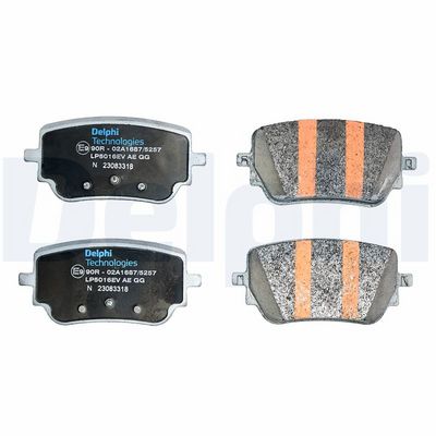 Brake Pad Set, disc brake LP5016EV