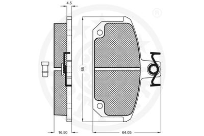 SET PLACUTE FRANA FRANA DISC OPTIMAL 9207 2