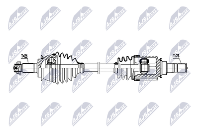Wał napędowy NTY NPW-BM-203