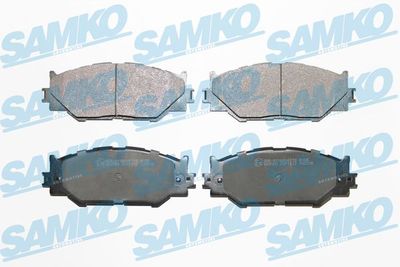 SAMKO 5SP1412 Тормозные колодки и сигнализаторы  для LEXUS IS II (_E2_) 200d (ALE20_)