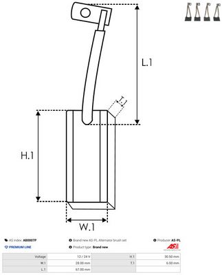 PERIE GENERATOR AS-PL AB0007P 1
