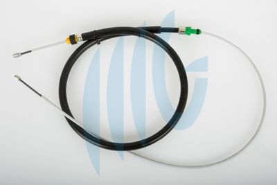 Тросик, cтояночный тормоз RICAMBIFLEX GM 01060487 для CITROËN C4